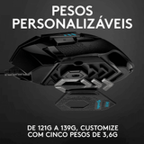 Logitech Mouse Gamer G502 Hero - Maadzen