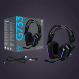 Headset Gamer Logitech G733 Sem Fio - Maadzen
